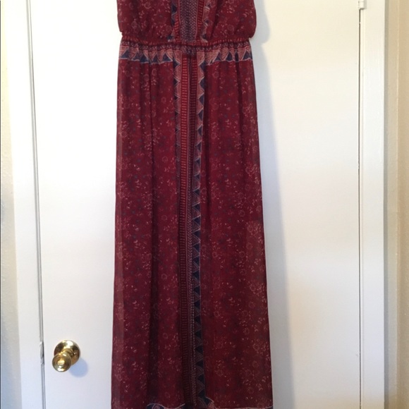 Xhilaration Aztec/Floral Maxi Dress - Picture 2 of 7